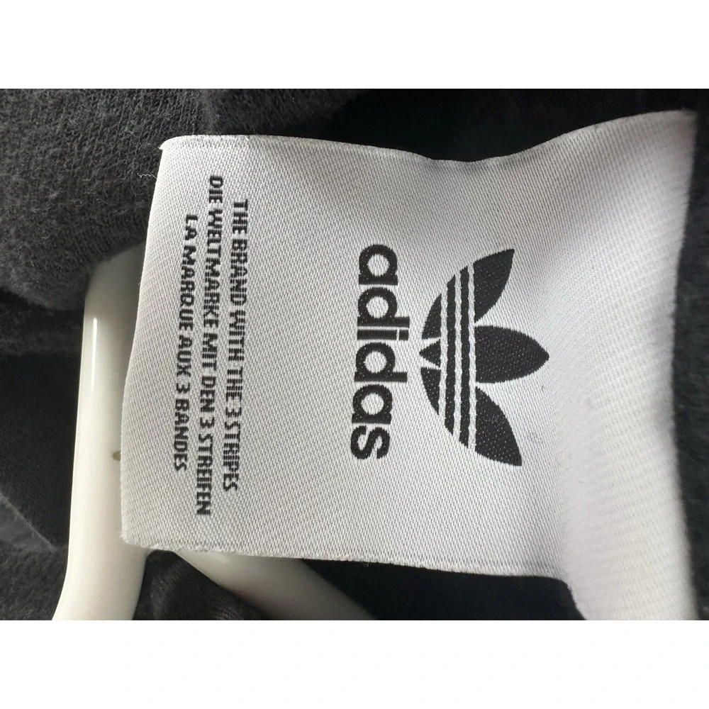 Adidas Originals NYC Graphic‎ Hoodie Black Orange Blue Mens Medium Streetwear